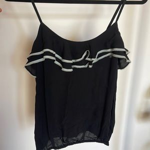 Versatile Joie 100% silk ruffle top